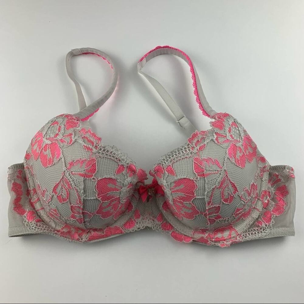 Victoria’s Secret Lined Demi Bra 32C #3108